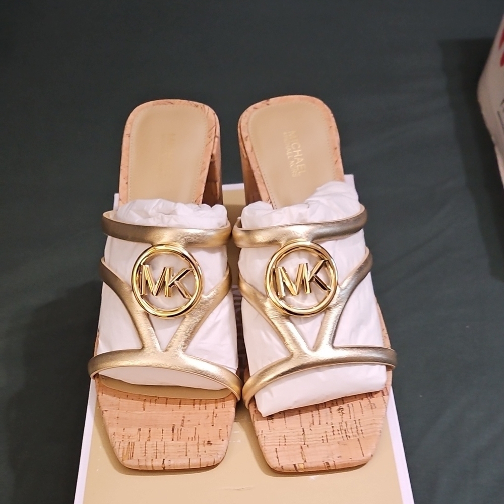 Michael Kors Gold Women's Sandals